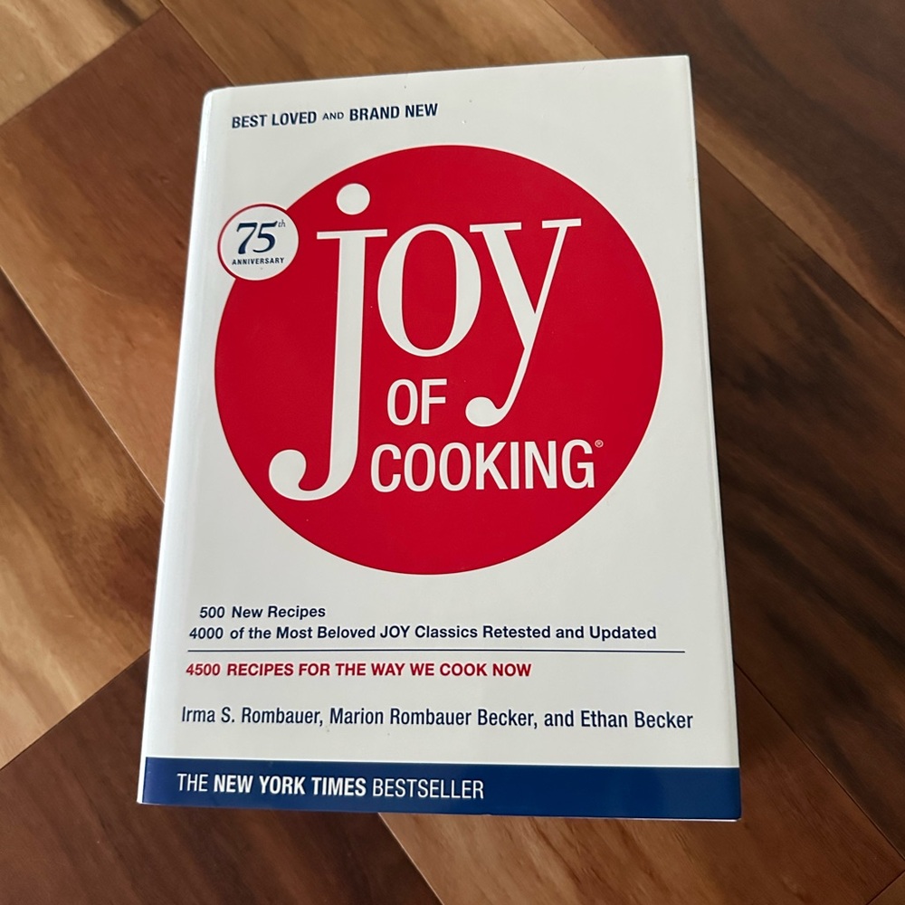 Joy of Cooking 75th Anniversary cookbook